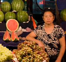 Vendedora de fruta