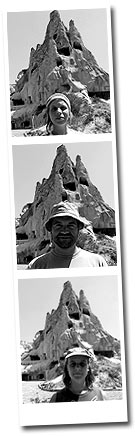 Foto tomada durante nuestra visita al Museo al Aire Libre de Göreme